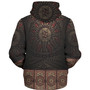 Fiji Sherpa Hoodie Fijian Masi Tapa Patterns