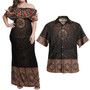 Fiji Combo Dress And Shirt Fijian Masi Tapa Patterns