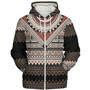 Fiji Sherpa Hoodie Fiji Traditional Culture - Tapa Cloth