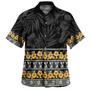 Guam Combo Dress And Shirt Hibiscus Chamorro