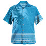 Guam Combo Dress And Shirt Micronesian Fabric Leaves