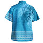 Guam Combo Dress And Shirt Micronesian Fabric Leaves