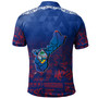 Guam Polo Shirt Guam Hafa Adai Tropical Pattern