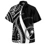 Chuuk Combo Dress And Shirt - Micronesian Tentacle Tribal Pattern White