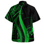 Yap Combo Dress And Shirt - Micronesian Tentacle Tribal Pattern Green