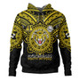 Hawaii Hoodie Custom President William McKinley High School Black & Gold Super Tigers Tribal Style