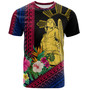 Philippines Filipinos T-Shirt Lapu Lapu Polynesia Pattern With Tropical Flower