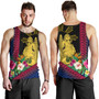 Philippines Filipinos Tank Top Lapu Lapu Polynesia Pattern With Tropical Flower