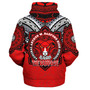 Hawaii Sherpa Hoodie Custom Radford High School Home Of The RamPage Tribal Style