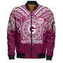 Hawaii Bomber Jacket Custom Farrington High School Home Of The Governors Tribal Style