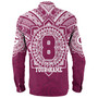 Hawaii Long Sleeve Shirt Custom Farrington High School Home Of The Governors Tribal Style