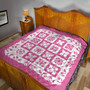 Hawaii Premium Quilt Pink Hawaii Pattern Polynesian Color