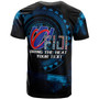 Fiji Custom Personalised T-Shirt Bring The Heat Rugby Cup