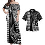 Tokelau Combo Dress And Shirt Kakau Style White