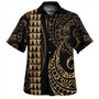 Tokelau Combo Dress And Shirt Kakau Style Gold