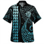 Nauru Combo Dress And Shirt Kakau Style Turquoise