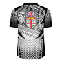 Fiji Flying Fijians Rugby Cup (Black-white Ver) Men's All Over Printing Rugby Jersey