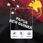 Papua New Guinea Flag Color With Traditional Patterns Men's All Over Printing Rugby Jersey