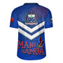 Samoa Tradition Patterns With Rugby Men's All Over Printing Rugby Jersey