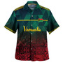 Vanuatu Hawaiian Shirt Lowpolly Pattern with Polynesian Motif