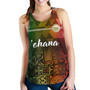 Hawaii Women Tank Lowpolly Pattern with Polynesian Motif