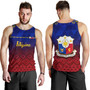 Philippines Filipinos Tank Top Lowpolly Pattern with Tribal Motif