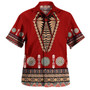 Tonga Combo Puletasi And Shirt Ngatu Design Fabric