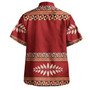 Tonga Combo Puletasi And Shirt Ngatu Design Pattern