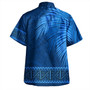 Samoa Combo Puletasi And Shirt Masi Dobby Fabric Leaves