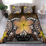 Hawaii Bedding Set Hawaii Plumeria Polynesian Traditional Patterns Vintage Version