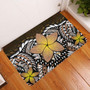 Hawaii Door Mat Hawaii Plumeria Polynesian Traditional Patterns Vintage Version