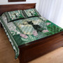 Hawaii Quilt Bed Set Hawaii Girl Hula Dancers With Tropical Flowers