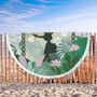 Hawaii Beach Blanket Hawaii Girl Hula Dancers With Tropical Flowers