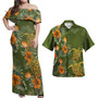 Polynesian Combo Dress And Shirt Tropical Summer