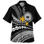 Samoa Combo Puletasi And Shirt Tribal Plumeria