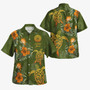 American Samoa Polynesian Pattern Combo Dress And Shirt Tropical Summer