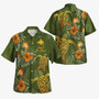 Papua New Guinea Polynesian Pattern Combo Dress And Shirt Tropical Summer