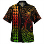 Solomon Islands Combo Short Sleeve Dress And Shirt Kakau Style Reggae