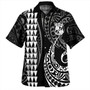 Tonga Combo Short Sleeve Dress And Shirt Kakau Style White