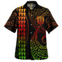 New Zealand Combo Short Sleeve Dress And Shirt Kakau Style Reggae