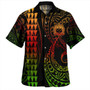 Samoa Combo Short Sleeve Dress And Shirt Kakau Style Reggae