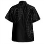 Marshall Islands Combo Short Sleeve Dress And Shirt Kakau Style Grey