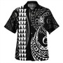 Vanuatu Combo Short Sleeve Dress And Shirt Kakau Style White