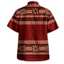 Samoa Combo Short Sleeve Dress And Shirt Siapo Pattern Design