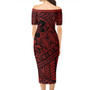 Tonga Combo Short Sleeve Dress And Shirt Kupesi Ngatu