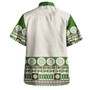 Fiji Combo Short Sleeve Dress And Shirt Tapa Pattern