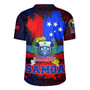 Samoa Rugby Jersey Manu Wings Color Flag Style