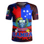 Samoa Rugby Jersey Manu Wings Color Flag Style