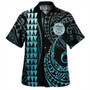 Kosrae Combo Puletasi And Shirt Kakau Style Turquoise