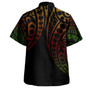 American Samoa Combo Puletasi And Shirt Kakau Style Reggae